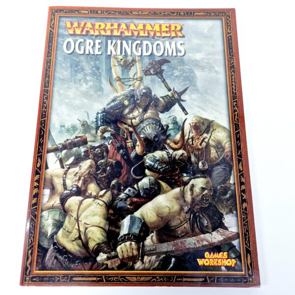 A photo of a Warhammer Ogre Kingdoms 6th Edition Army Book