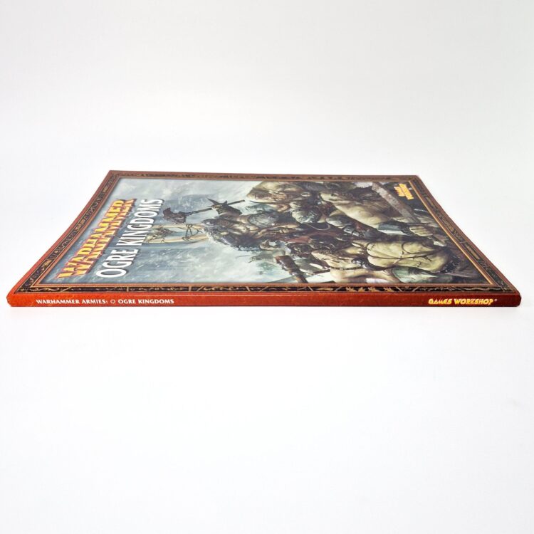 A photo of a Warhammer Ogre Kingdoms 6th Edition Army Book