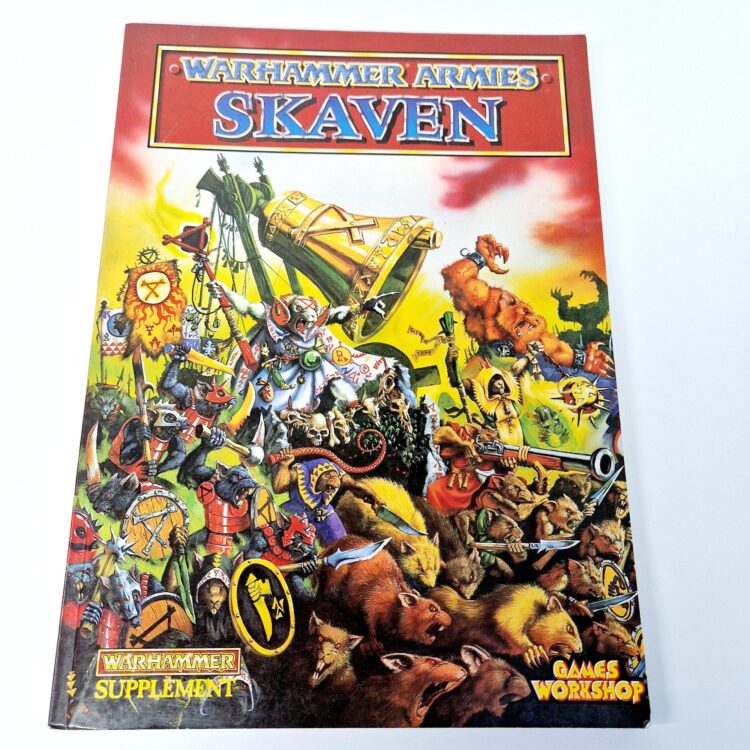 A photo of a Warhammer Skaven 4th Edition Army Book