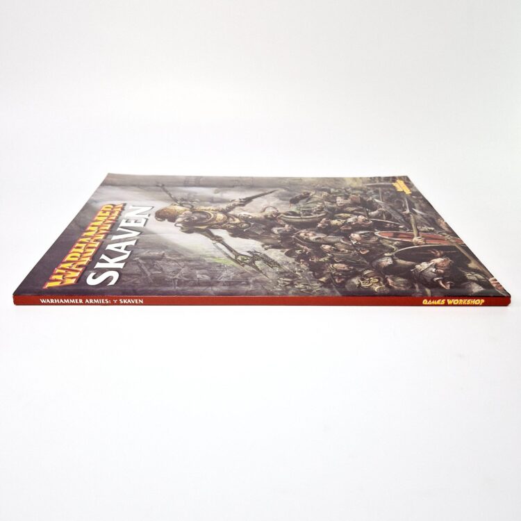 A photo of a Warhammer Skaven 6th Edition Army Book