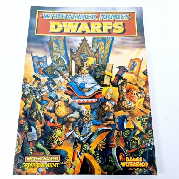 A photo of a Warhammer Dwarfs 4th Edition Army Book