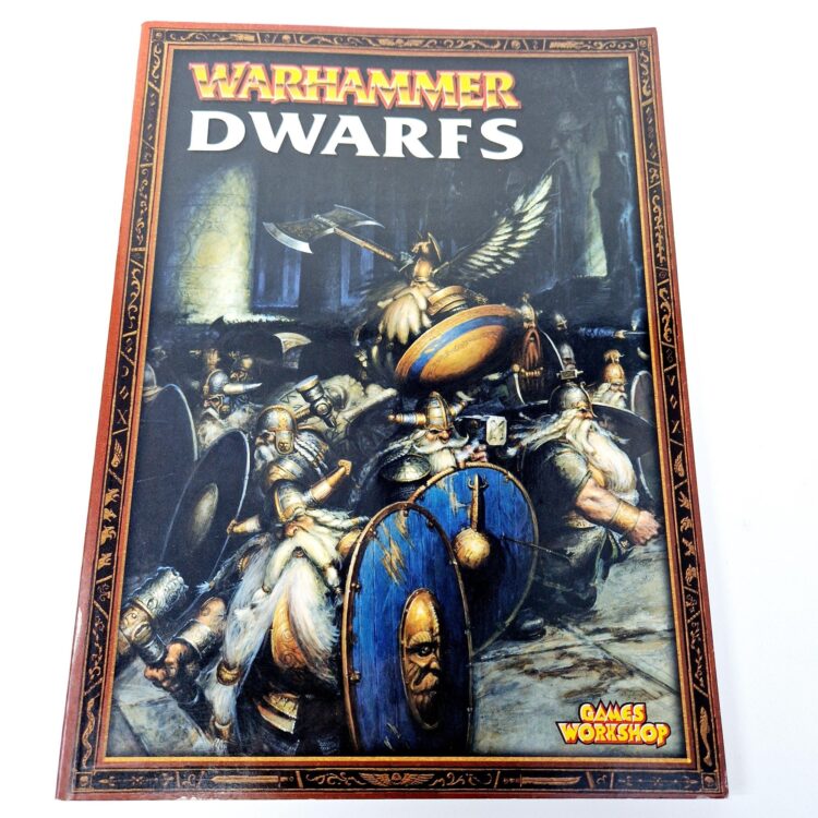 A photo of a Warhammer Dwarfs 6th Edition Army Book