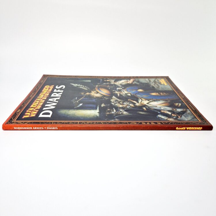 A photo of a Warhammer Dwarfs 6th Edition Army Book