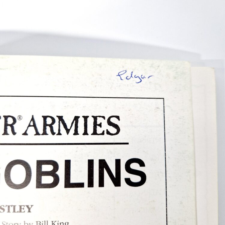 A photo of a Warhammer Orcs and Goblins 4th Edition Army Book