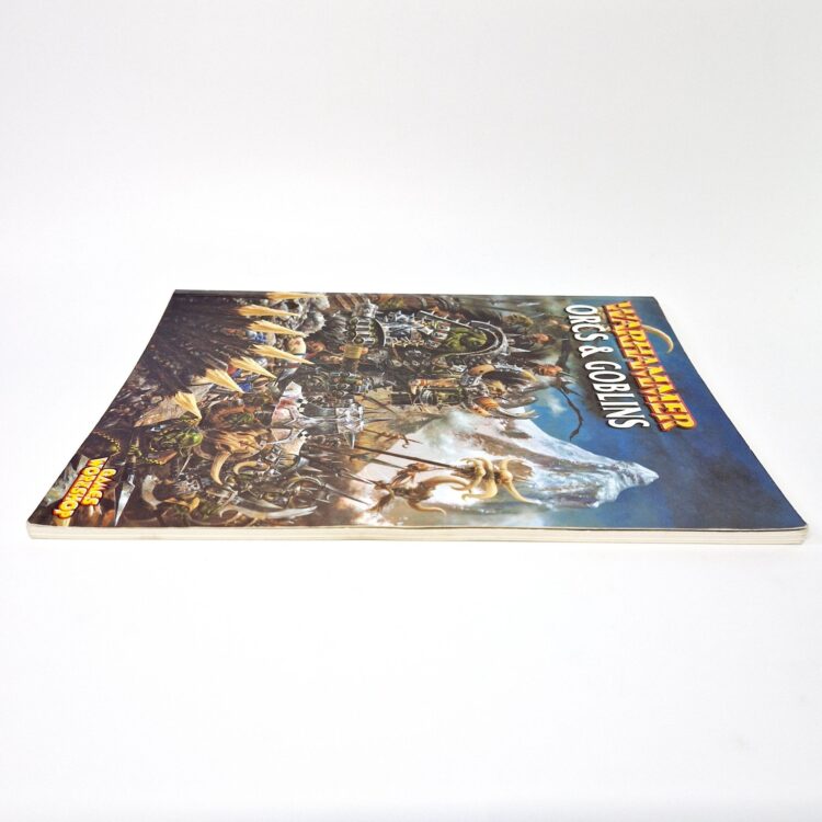 A photo of a Warhammer Orcs and Goblins 6th Edition Army Book