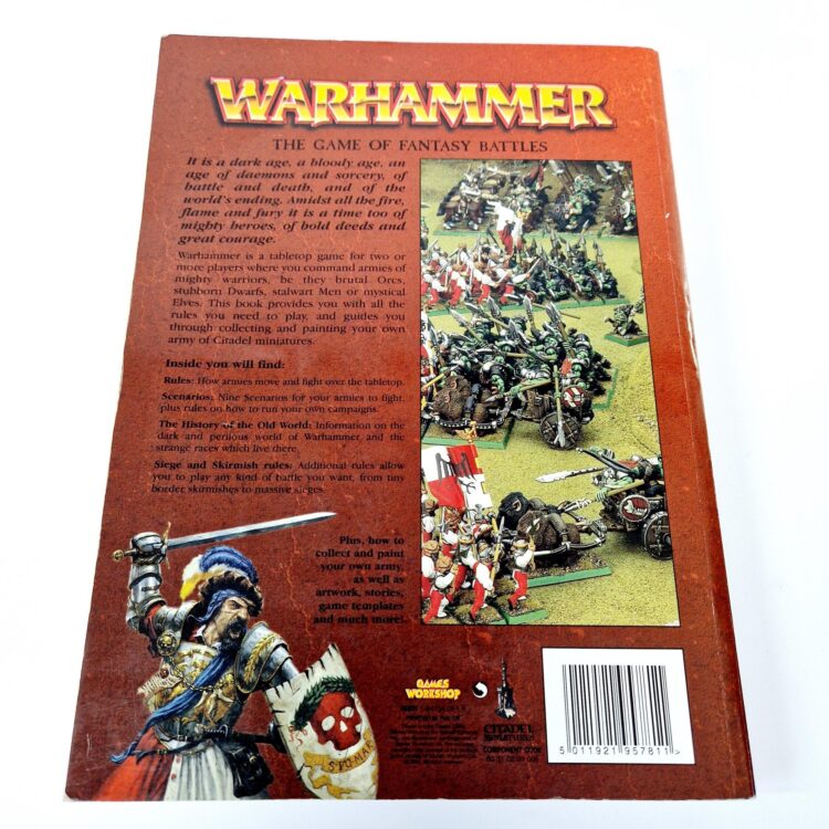 A photo of a Warhammer Warhammer Fantasy Battle 6th Edition Rulebook