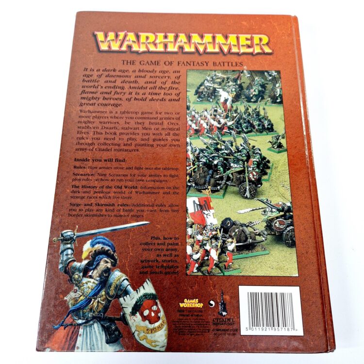 A photo of a Warhammer Warhammer Fantasy Battle 6th Edition Rulebook