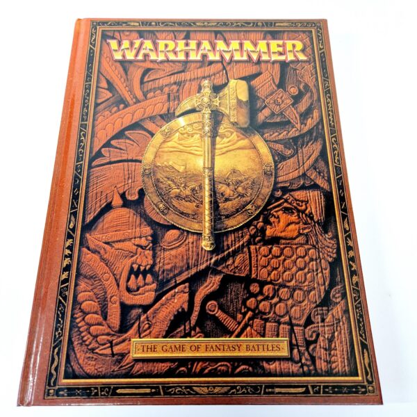 A photo of a Warhammer Warhammer Fantasy Battle 6th Edition Rulebook