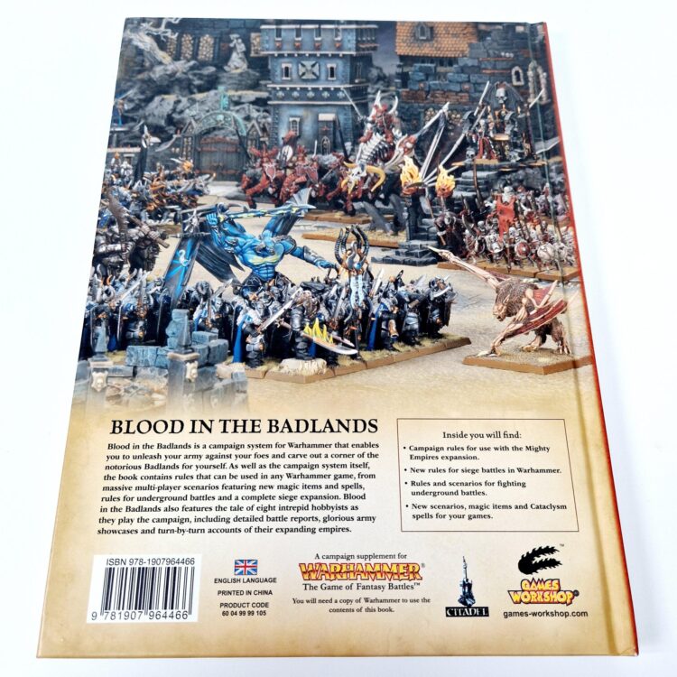 A photo of a Warhammer Blood in the Badlands Warhammer Campaign