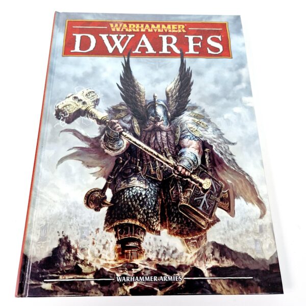 A photo of a Warhammer Dwarfs 8th Edition Army Book