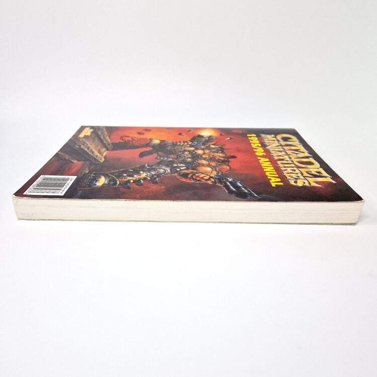 A photo of a Warhammer Citadel Miniatures 1995/96 Annual