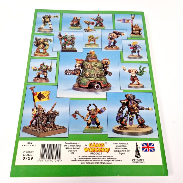 A photo of a Warhammer Citadel Miniatures Catalogue Section Three