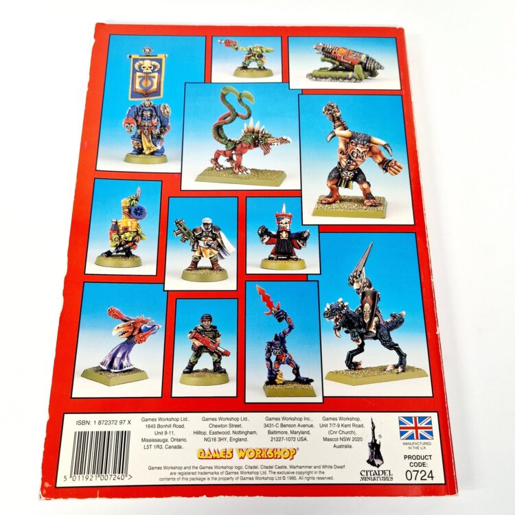 A photo of a Warhammer Citadel Miniatures Catalogues 3 & 4 Compilation