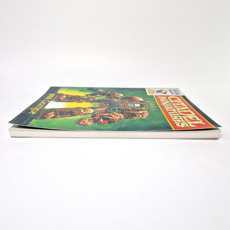 A photo of a Warhammer Citadel Miniatures 1994 Catalogue