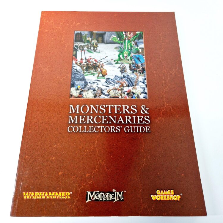 A photo of a Warhammer Monsters & Mercenaries Collectors' Guide