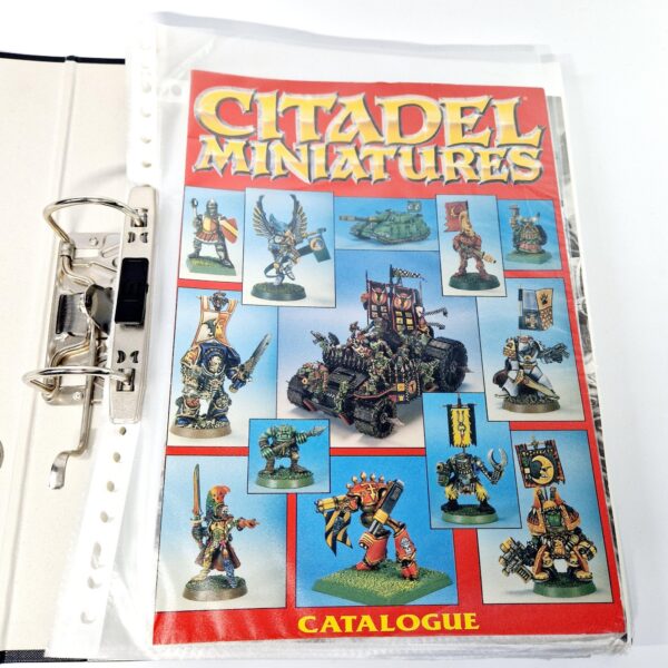 A photo of a Warhammer Citadel Miniatures Catalogue Section Two