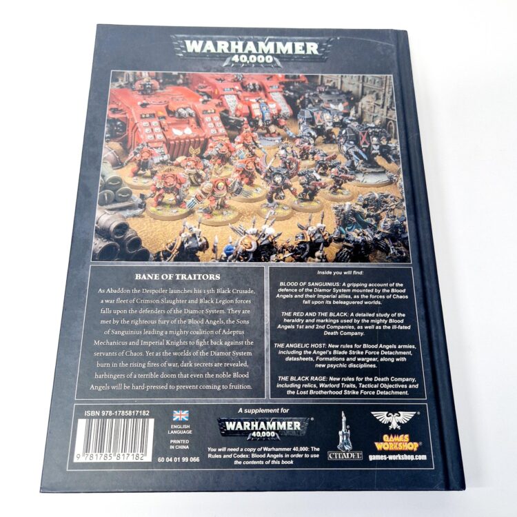 A photo of a Warhammer Black Crusade Angels Blade Campaign Supplement