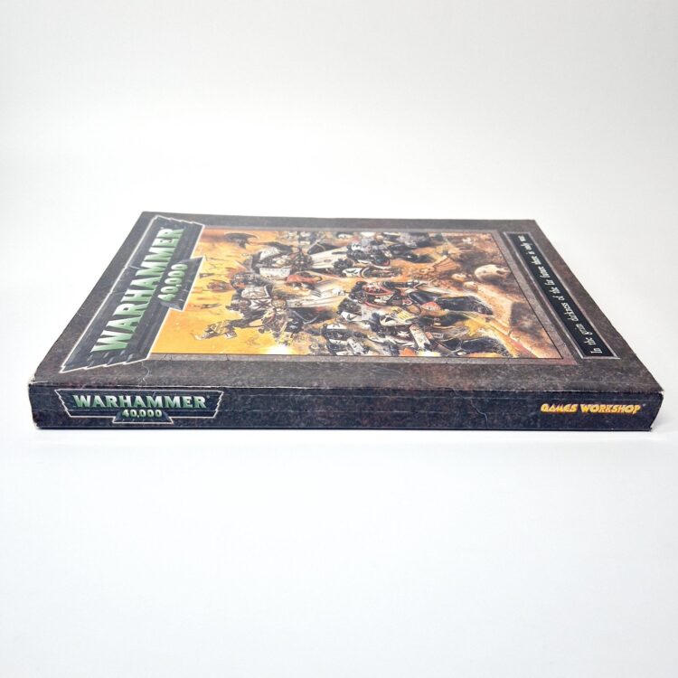 A photo of a Warhammer Warhammer 40,000 3rd Edition Rulebook