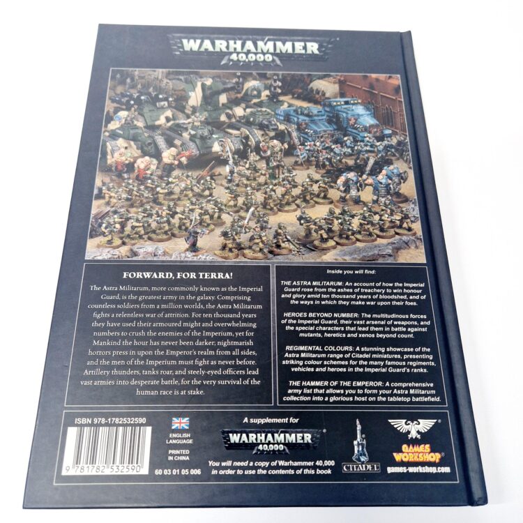 A photo of a Warhammer Astra Militarum 6th Edition Codex