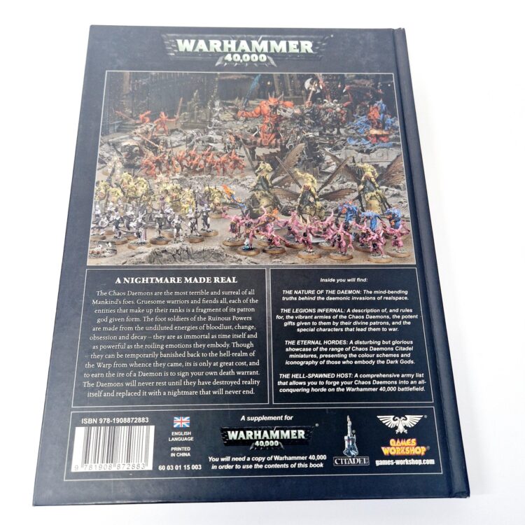 A photo of a Warhammer Chaos Daemons 6th Edition Codex