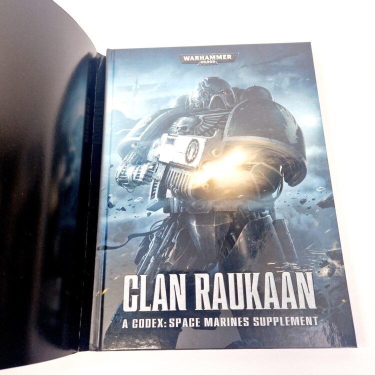 A photo of a Warhammer Clan Raukaan a Space Marines Codex Supplement