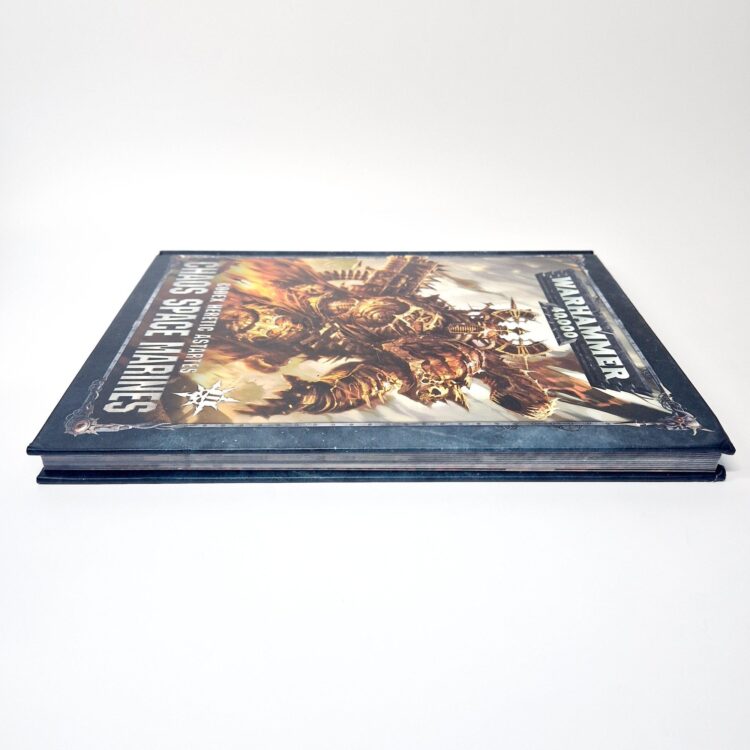 A photo of a Warhammer Chaos Space Marines 8th Edition Codex