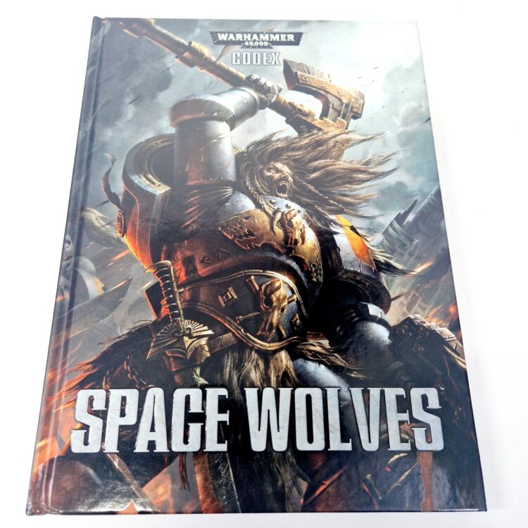 A photo of a Warhammer Space Wolves 7th Edition Codex