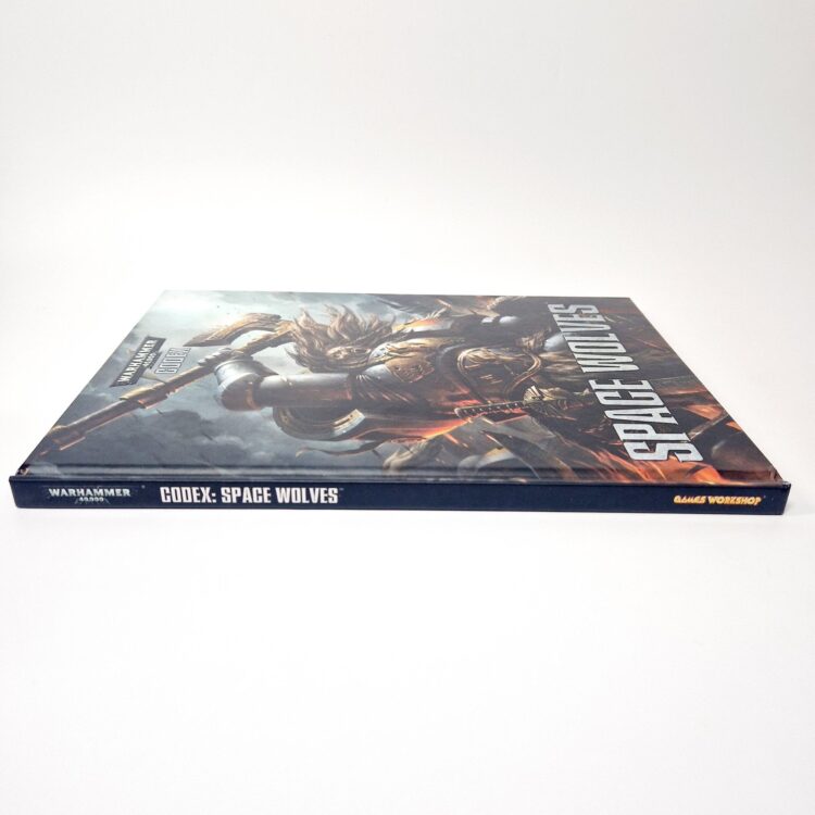 A photo of a Warhammer Space Wolves 7th Edition Codex