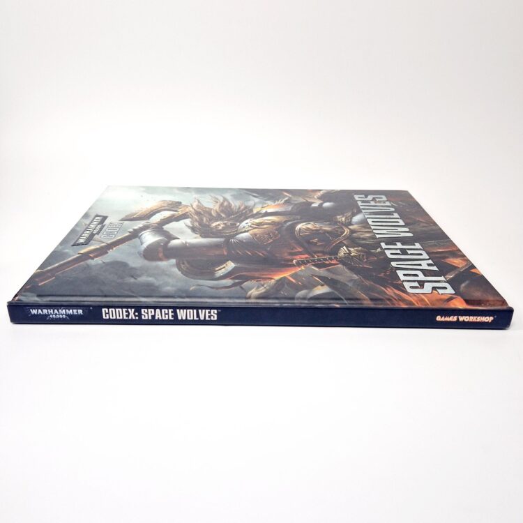 A photo of a Warhammer Space Wolves 7th Edition Codex