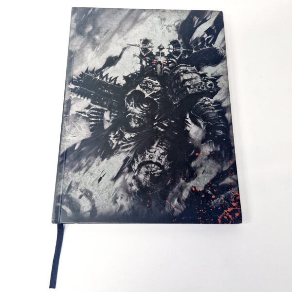 A photo of a Warhammer Limited Edition 6th Edition Chaos Space Marines Codex