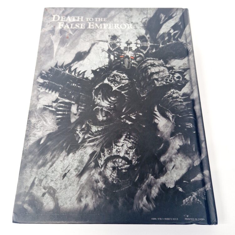 A photo of a Warhammer Limited Edition 6th Edition Chaos Space Marines Codex