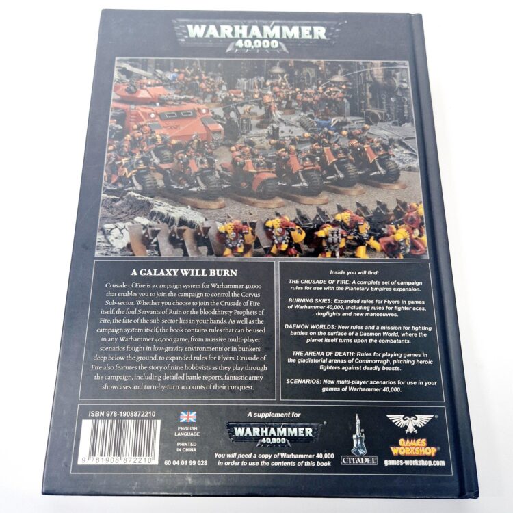 A photo of a Warhammer Crusade of Fire 6th Edition Campaign Supplement