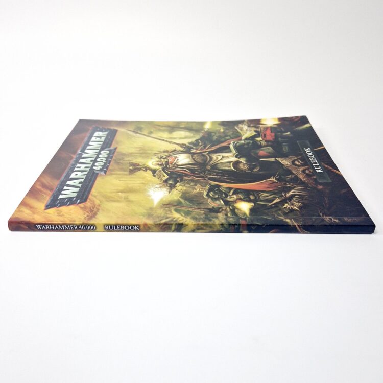 A photo of a Warhammer Warhammer 40,000 6th Edition Mini Rulebook