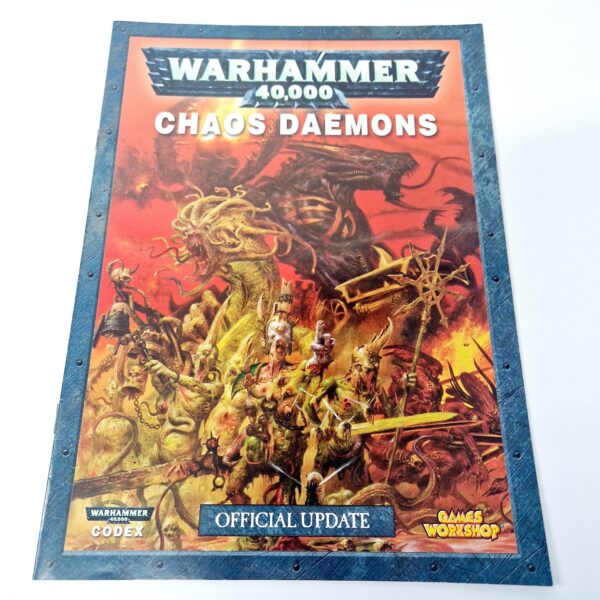 A photo of a Warhammer Chaos Daemons 4th Edition Codex Official Update