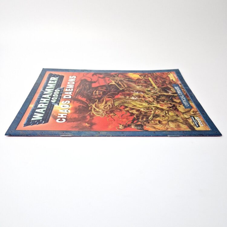 A photo of a Warhammer Chaos Daemons 4th Edition Codex Official Update