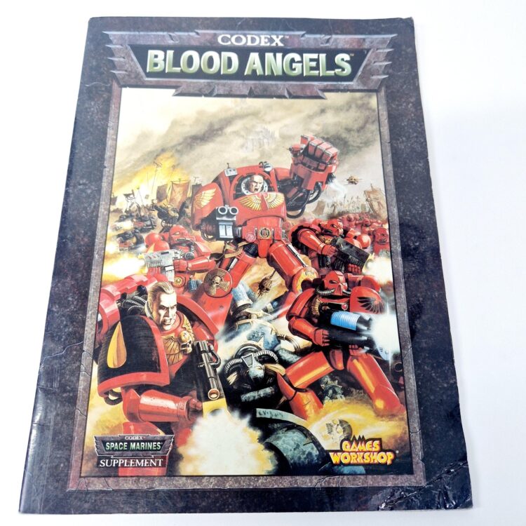 A photo of a Warhammer Blood Angels 3rd Edition Codex Supplement