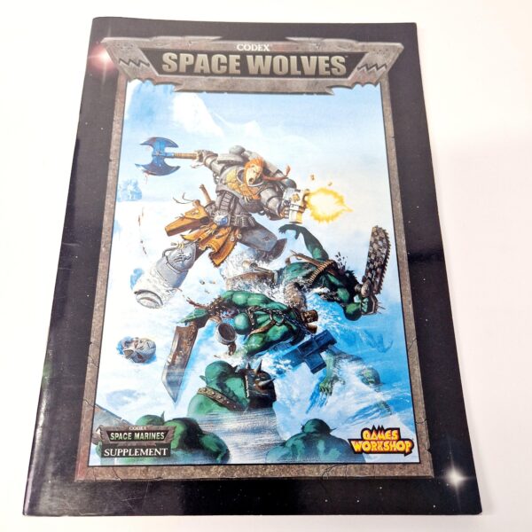 A photo of a Warhammer Space Wolves 3rd Edition Codex Supplement