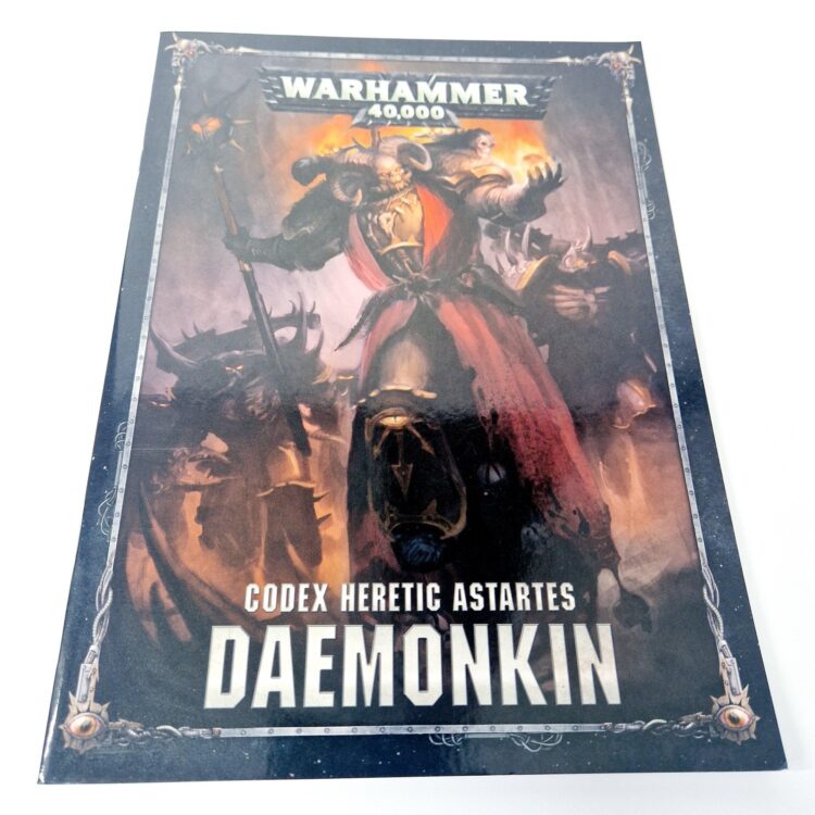 A photo of a Warhammer Heretic Astartes Daemonkin 8th Edition Codex