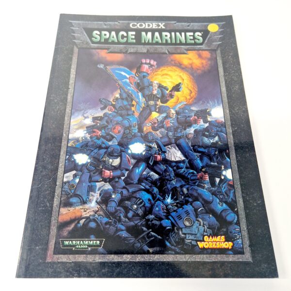 A photo of a Warhammer Space Marines 3rd Edition Codex