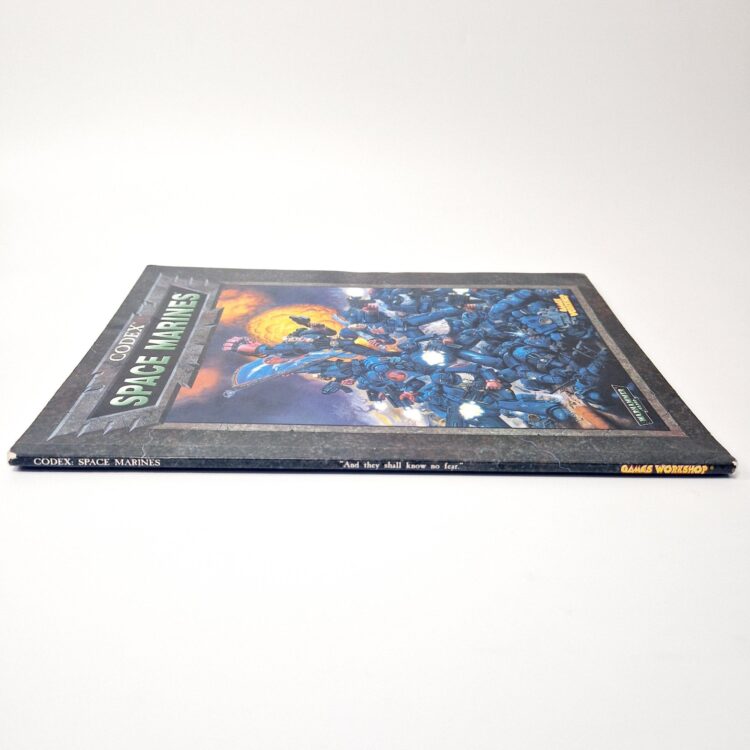 A photo of a Warhammer Space Marines 3rd Edition Codex