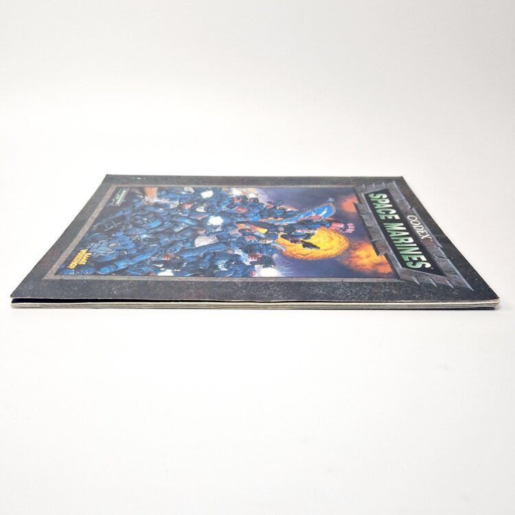 A photo of a Warhammer Space Marines 3rd Edition Codex