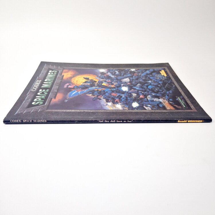 A photo of a Warhammer Space Marines 3rd Edition Codex