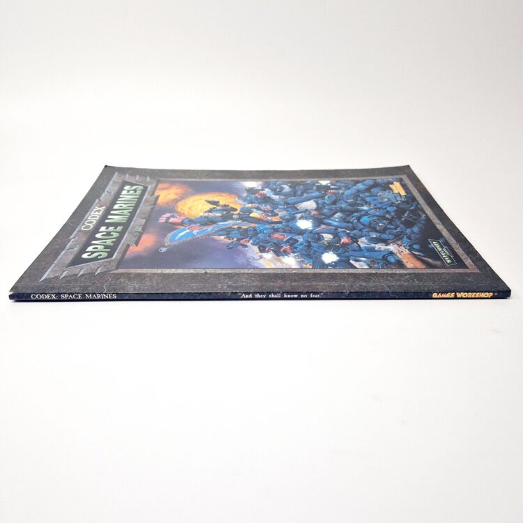 A photo of a Warhammer Space Marines 3rd Edition Codex