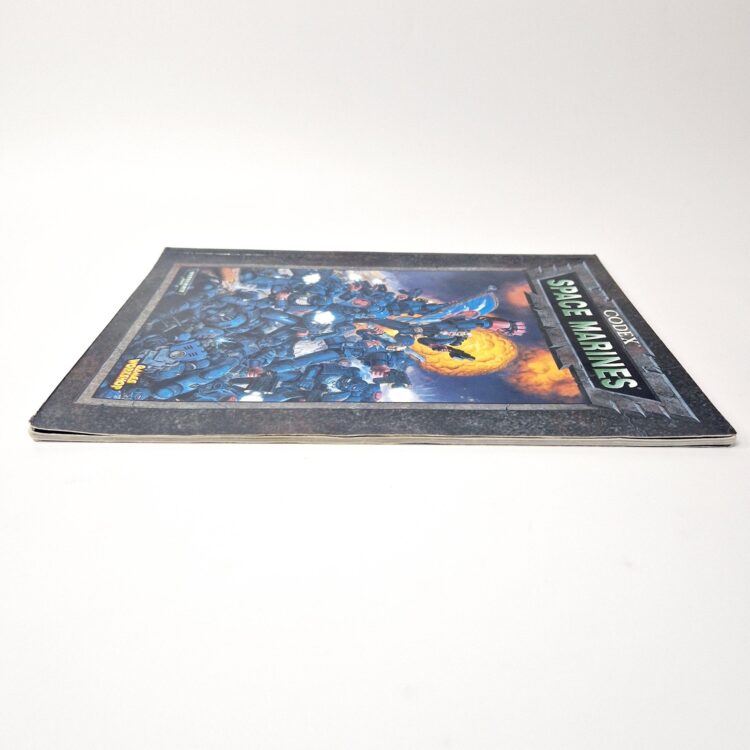 A photo of a Warhammer Space Marines 3rd Edition Codex