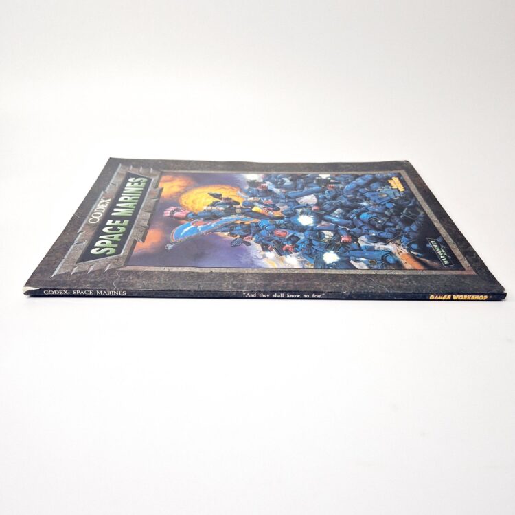 A photo of a Warhammer Space Marines 3rd Edition Codex