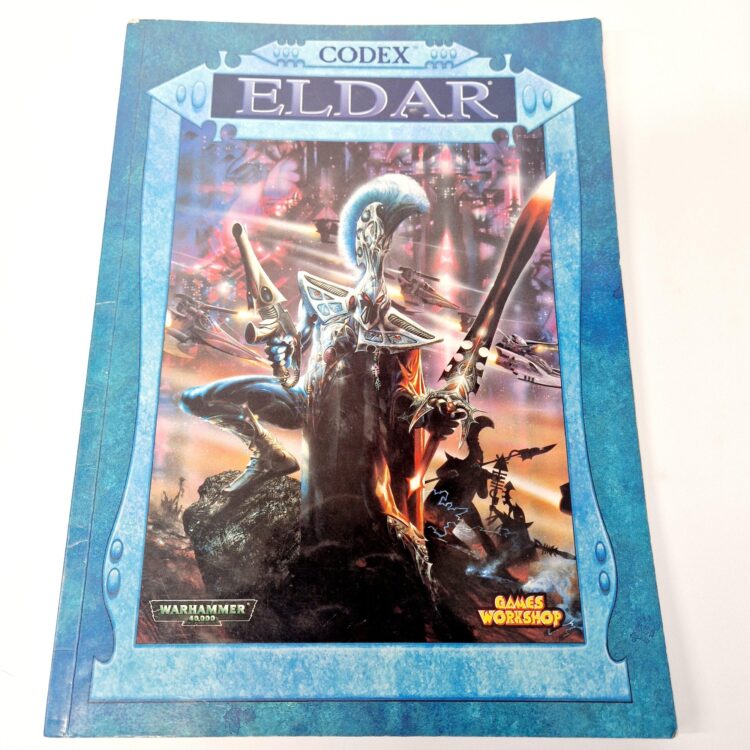 A photo of a Warhammer Eldar 3rd Edition Codex