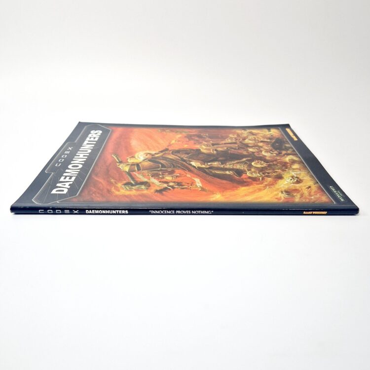 A photo of a Warhammer Daemonhunters 3rd Edition Codex