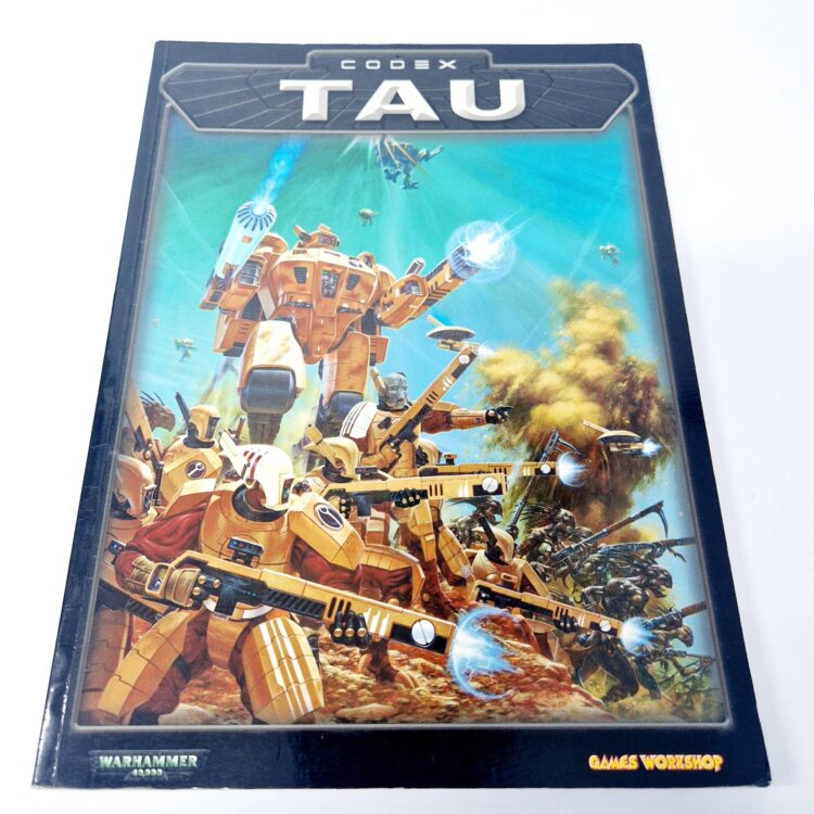 A photo of a Warhammer Tau 3rd Edition Codex