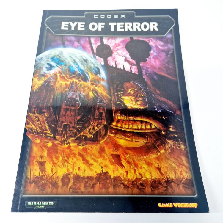 A photo of a Warhammer Eye of Terror 3rd Edition Campaign Codex