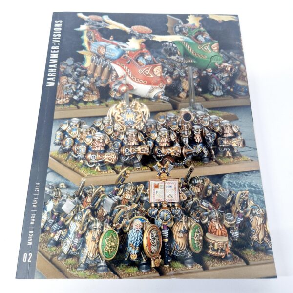 A photo of a Warhammer Warhammer Visions Issue 2